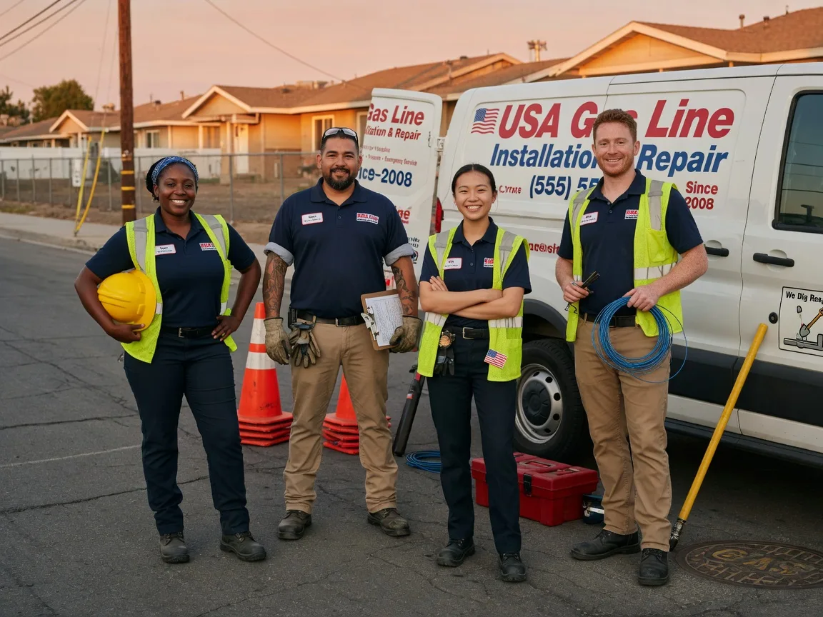 Gas Line Installation company in Vidor, TX